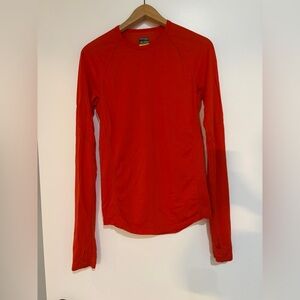 Icebreaker Red Merino 150 Zone Long Sleeve Base Layer